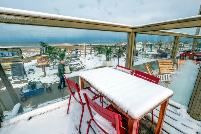 Voorjaarsschoonmaak in de sneeuw