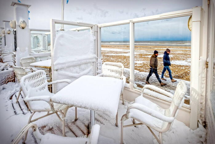 Voorjaarsschoonmaak in de sneeuw