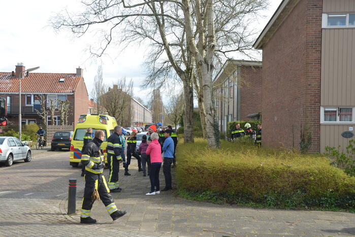 Brand in keuken van woning in Jan van Scorelbuurt