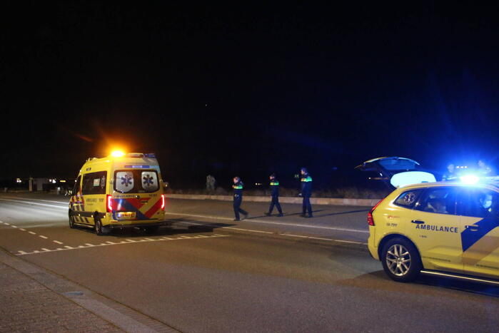 Fietser zwaargewond na harde val