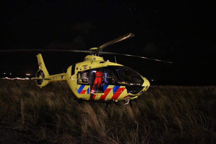 Fietser zwaargewond na harde val