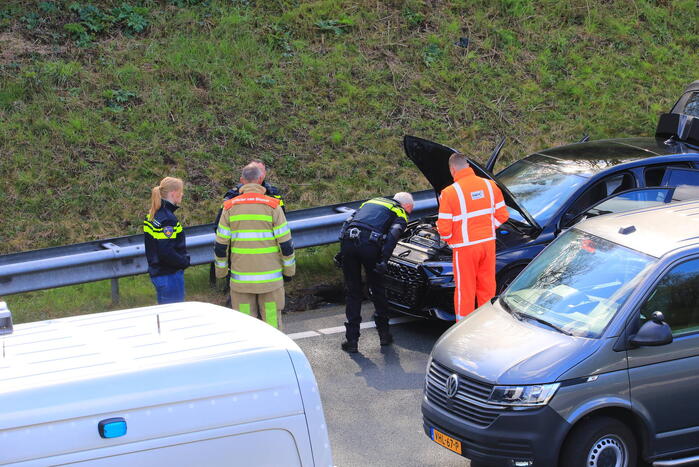 Snelweg afgesloten na politieachtervolging