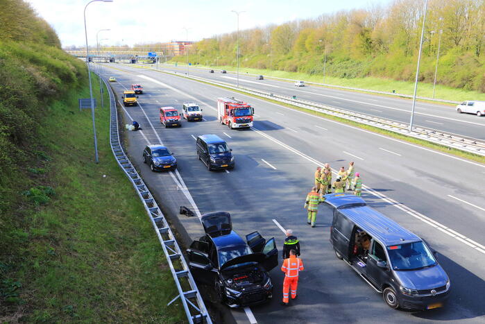 Snelweg afgesloten na politieachtervolging