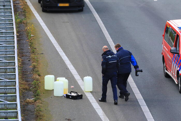 Snelweg afgesloten na politieachtervolging