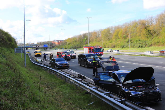 Snelweg afgesloten na politieachtervolging