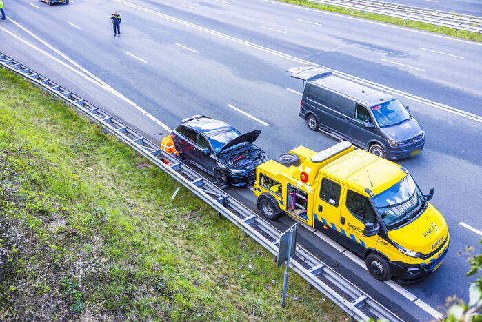 Snelweg afgesloten na politieachtervolging