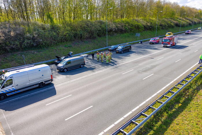 Snelweg afgesloten na politieachtervolging
