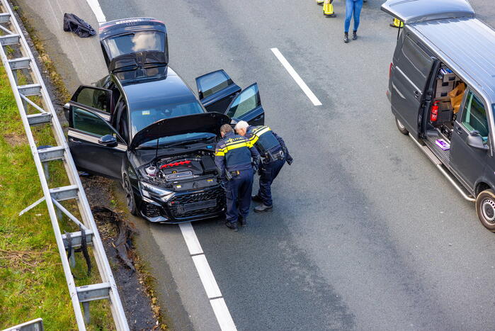 Snelweg afgesloten na politieachtervolging