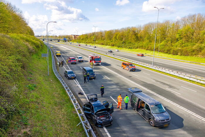 Snelweg afgesloten na politieachtervolging