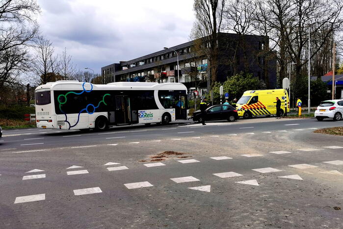 Aanrijding met stadsbus