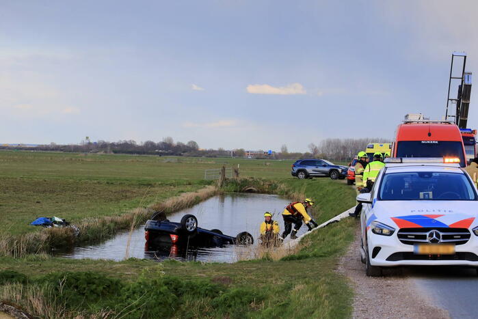 Auto gevonden in sloot