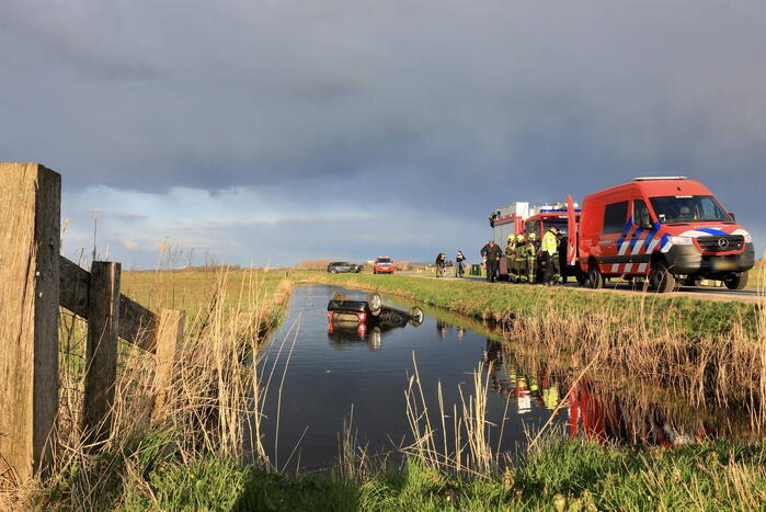 Auto gevonden in sloot