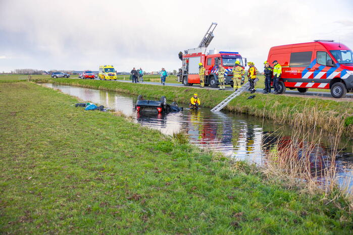Auto gevonden in sloot