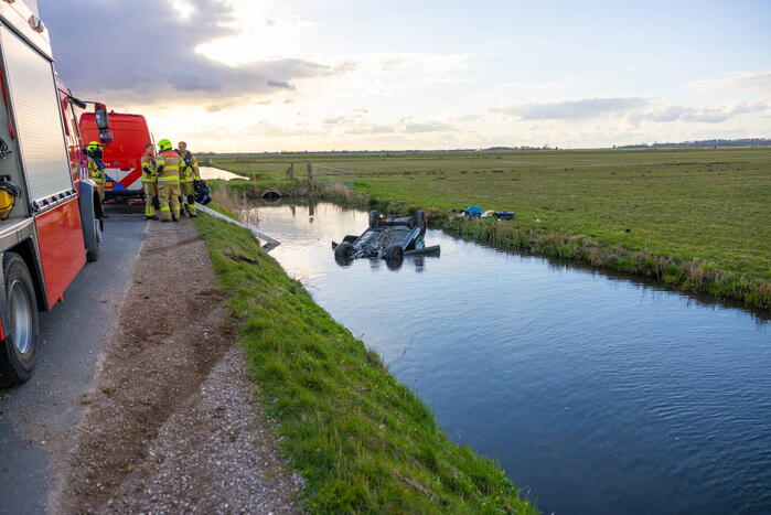 Auto gevonden in sloot