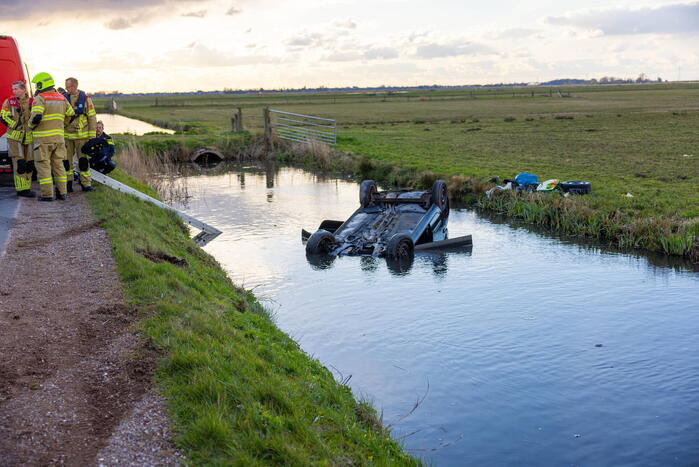 Auto gevonden in sloot