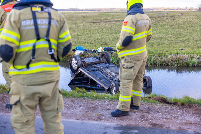 Auto gevonden in sloot