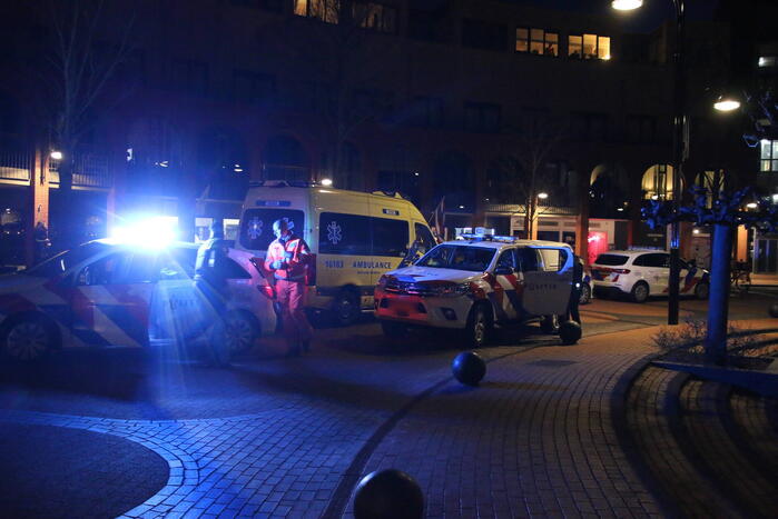 Traumahelikopter ingezet voor gewond persoon op straat