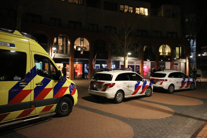 Traumahelikopter ingezet voor gewond persoon op straat