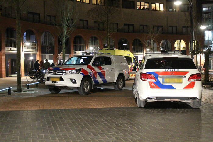 Traumahelikopter ingezet voor gewond persoon op straat