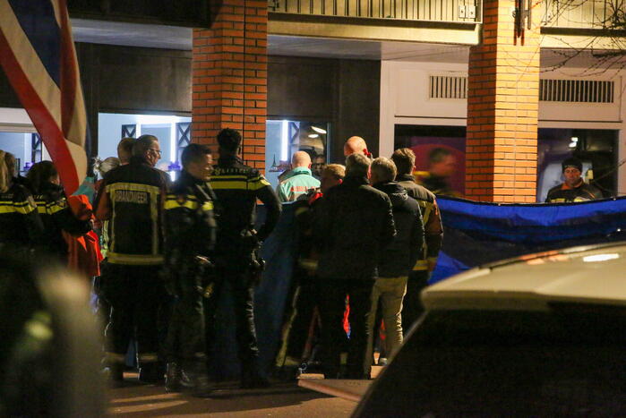 Traumahelikopter ingezet voor gewond persoon op straat