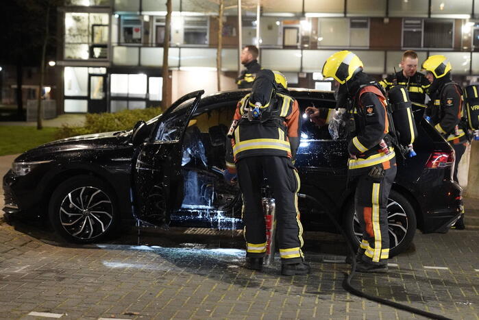 Auto vermoedelijk doelwit van brandstichting