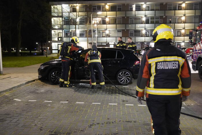 Auto vermoedelijk doelwit van brandstichting