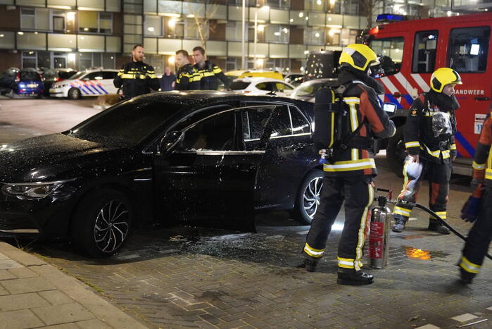 Auto vermoedelijk doelwit van brandstichting