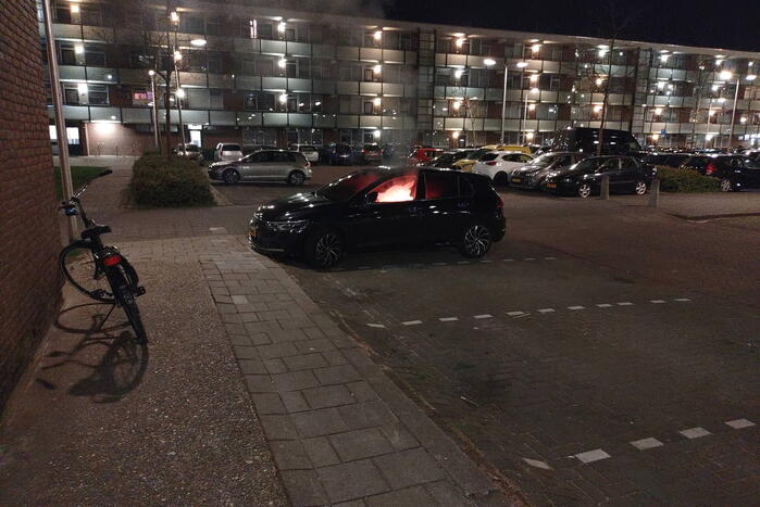 Auto vermoedelijk doelwit van brandstichting