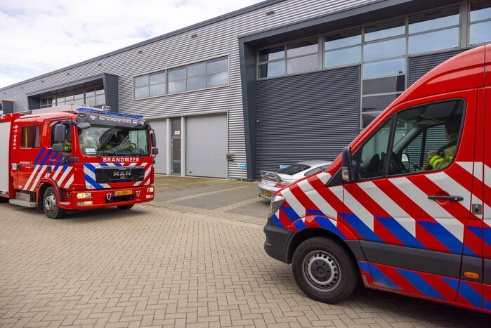 Brandweer verricht nacontrole in pand van Classic Car Ratings