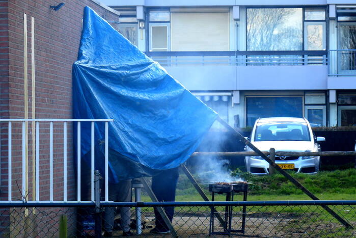 Barbecue zorgt voor brandweerinzet