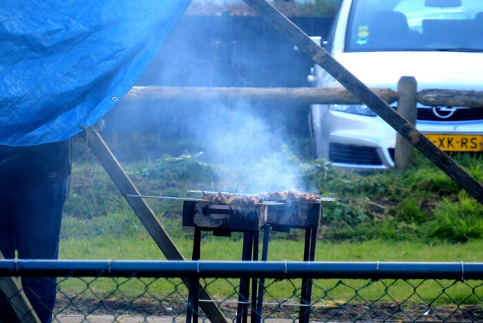 Barbecue zorgt voor brandweerinzet