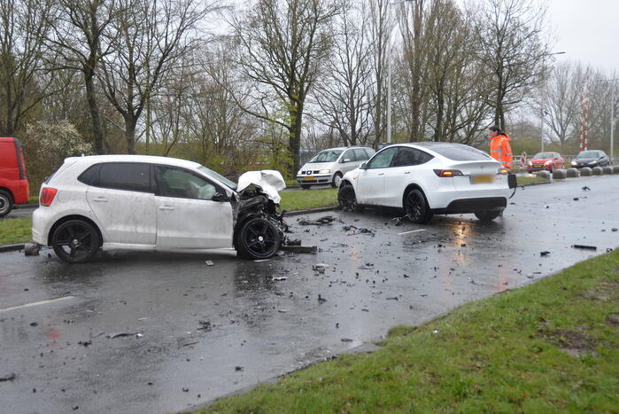 Flinke ravage na aanrijding