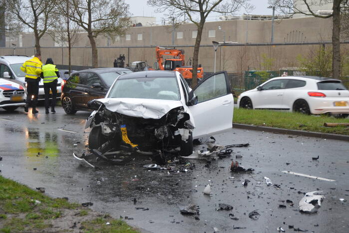 Flinke ravage na aanrijding