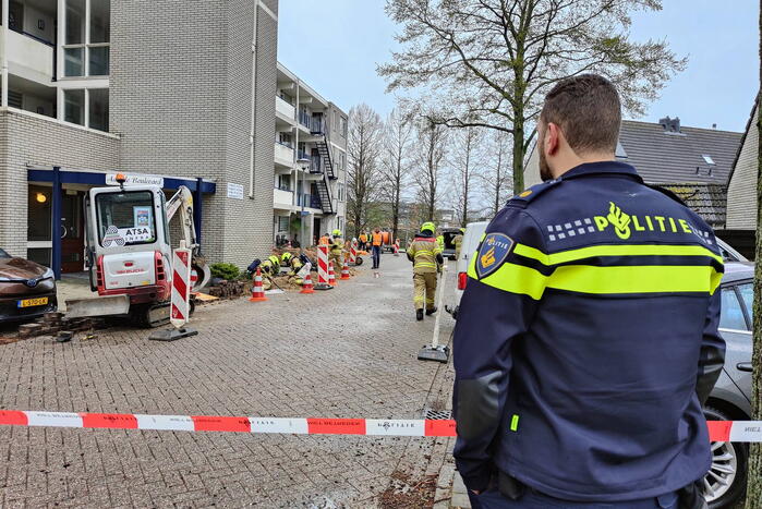Gaslekkage bij aanleg van glasvezelkabel