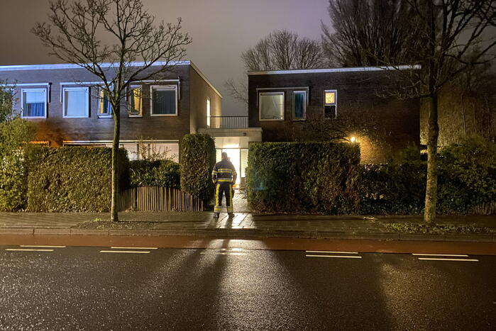 Beginnende brand snel onder controle