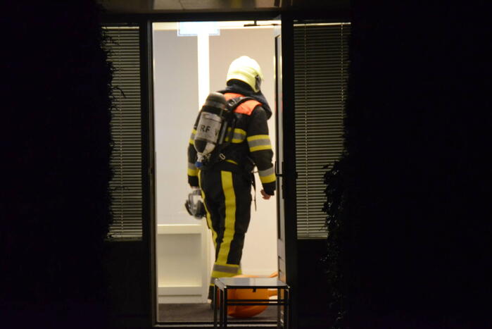 Beginnende brand snel onder controle