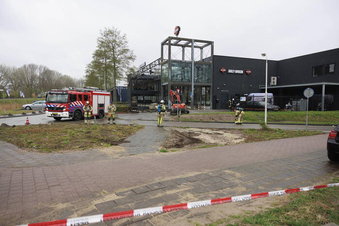 Gaslekkage ontstaan bij werkzaamheden