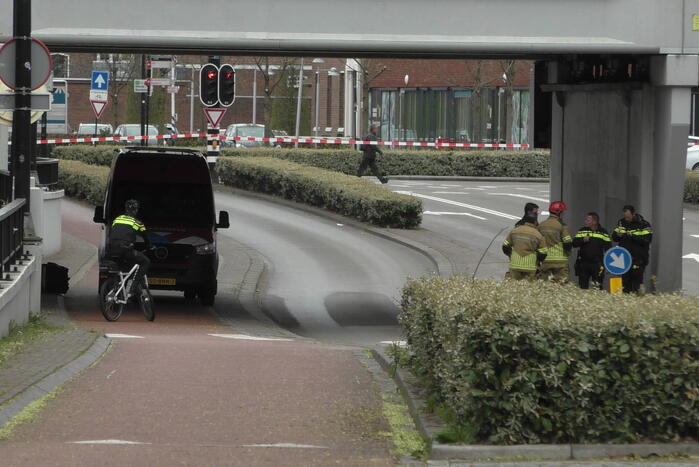 Persoon met verward gedrag uit parkeergarage Knegtel gehaald