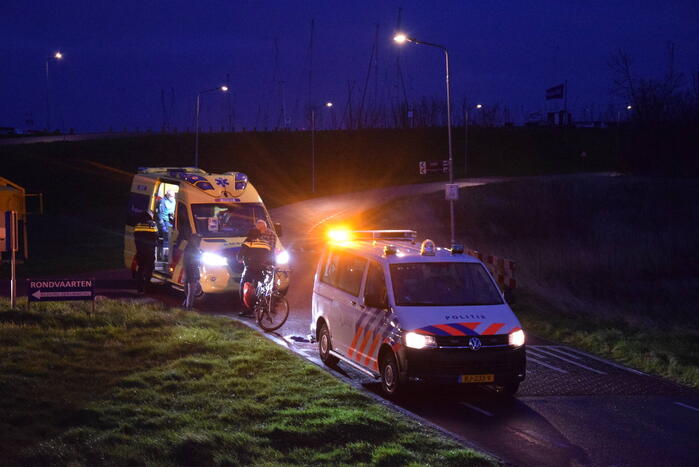 Fietser gewond na valpartij
