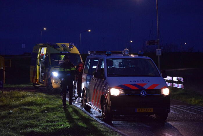 Fietser gewond na valpartij