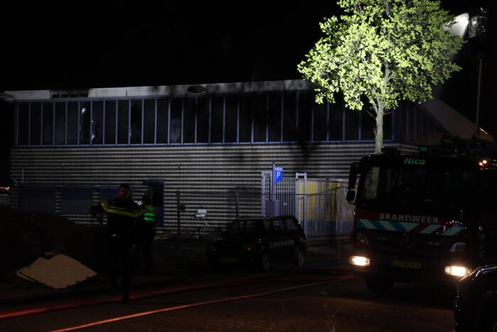 Grote brand bij afvalverwerkingsbedrijf