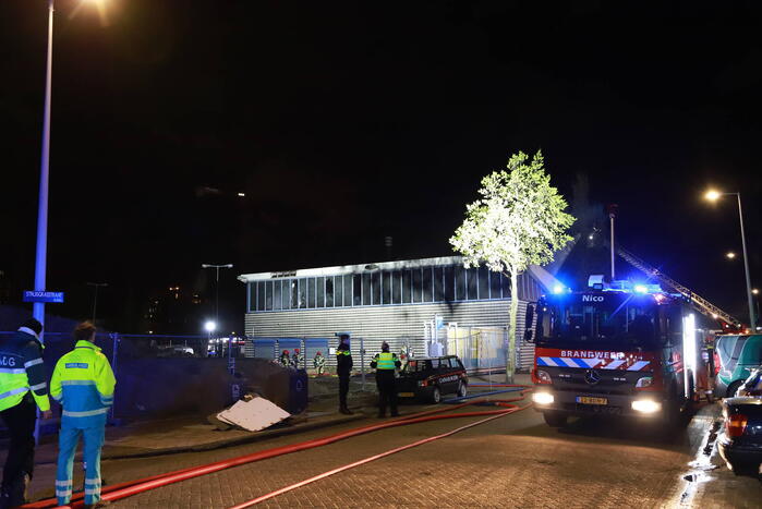 Grote brand bij afvalverwerkingsbedrijf