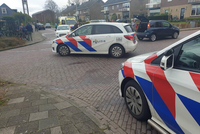 Fietser aangereden door personenauto
