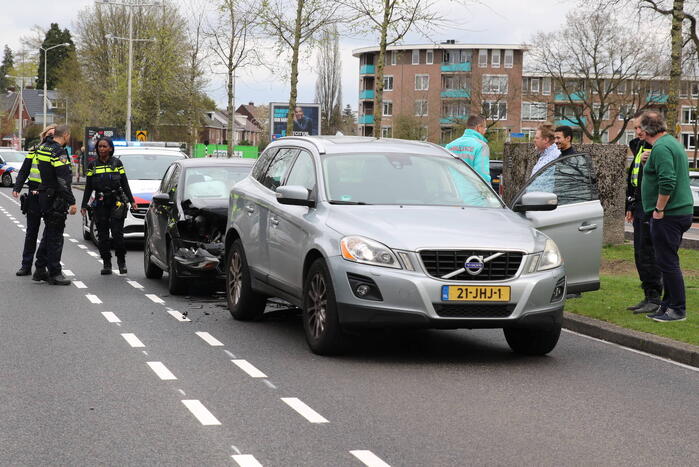 Veel schade bij kop-staart botsing