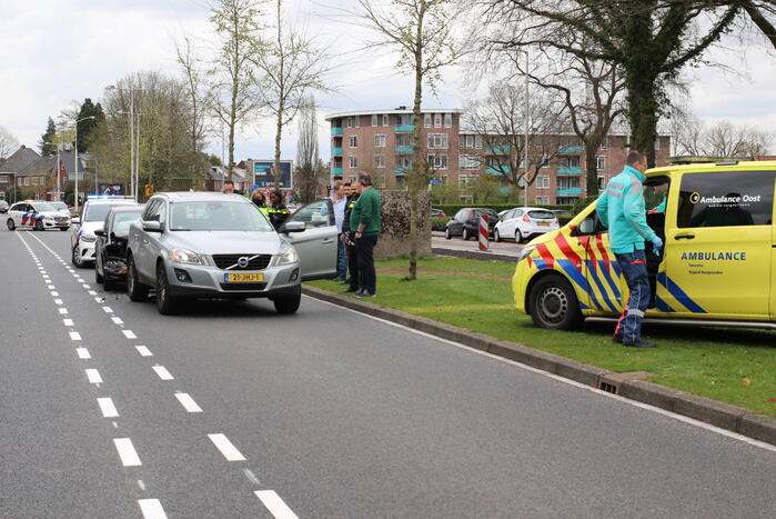 Veel schade bij kop-staart botsing