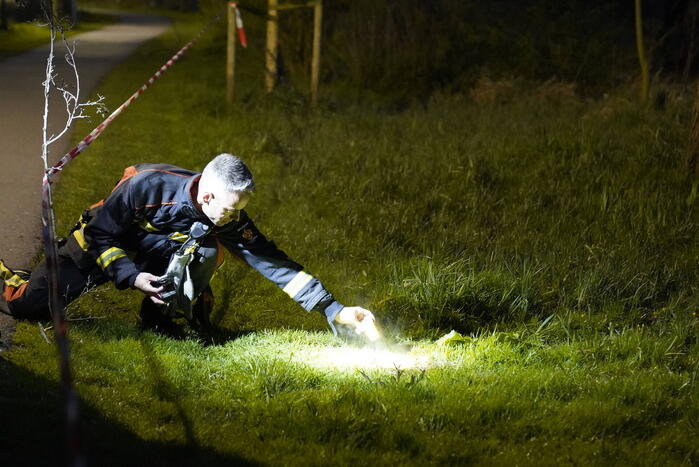 Rookontwikkeling na kortsluiting in stroomkabel