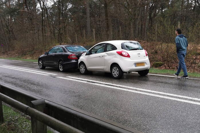 Schade bij kop-staartbotsing
