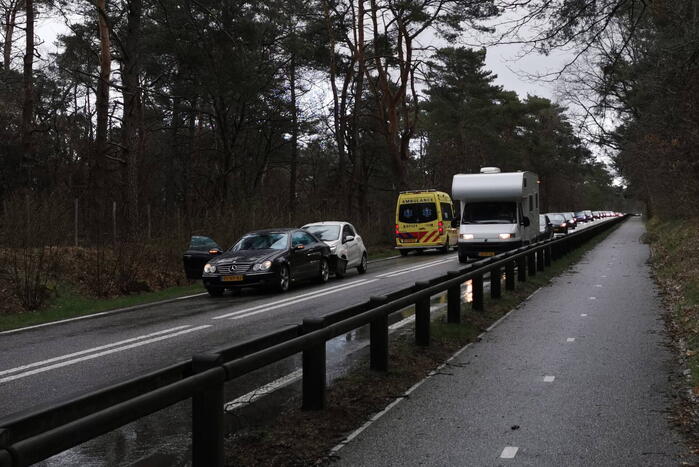 Schade bij kop-staartbotsing
