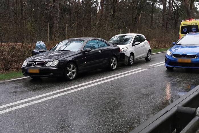Schade bij kop-staartbotsing