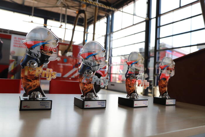 Gemeentewerf decor voor vaardigheidstoetsen